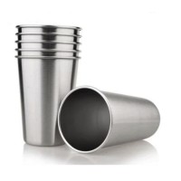 12oz stainless steel single wall coffee cup