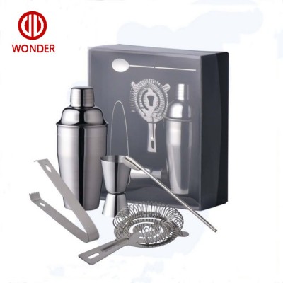 Wonder 2017 Luxury Stainless Steel Cocktail Shaker Set in Bar