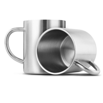 High Quality 18/8 thermos Stainless Steel Double wall Coffee Cup 300ml